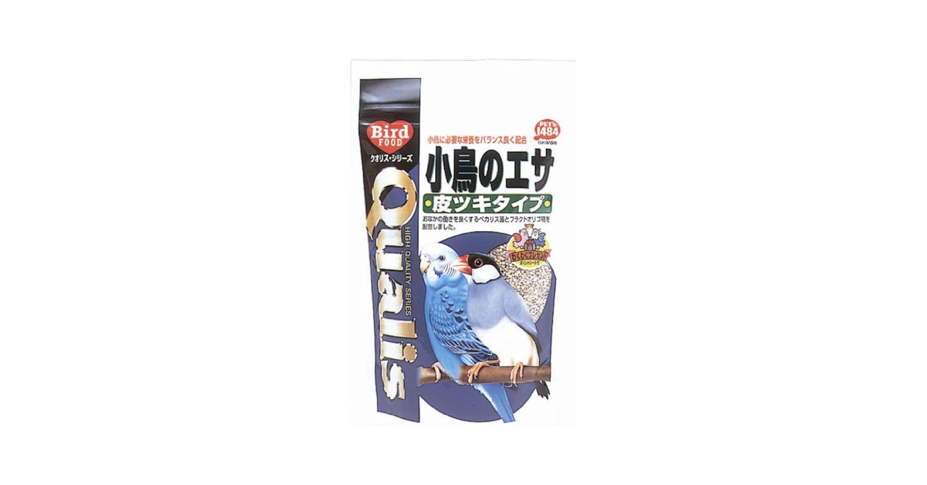 鳥の餌 Amazon | クオリス 小鳥のエサ(皮ツキタイプ) 350g 鳥 フード